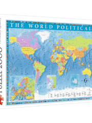 Puzzle 2000 elementów. Mapa polityczna świata