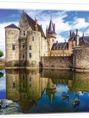 Puzzle 3000 elementów. Zamek w Sully-sur-Loire. Francja